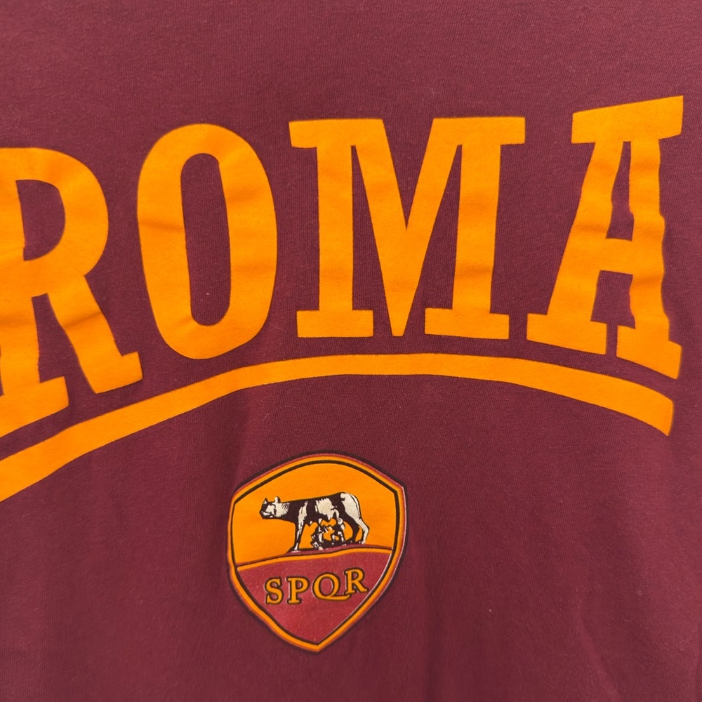 Men’s Roma Italy soccer football tshirt top small - Picture 2 of 4